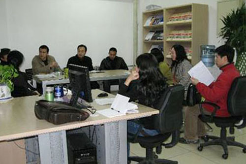 教学部召开内审及教学工作例会